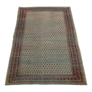 19th Century Tribal Indian Agra Carpet
