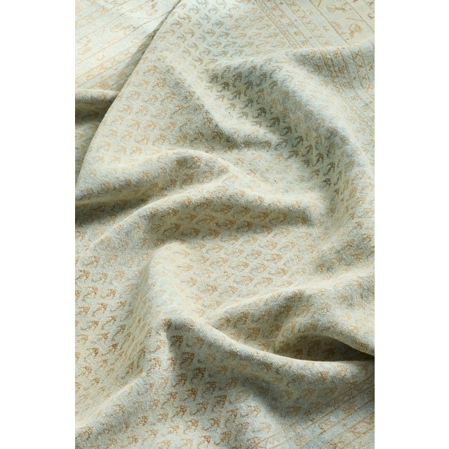 Vintage Hamadan Small Boteh Mir Motif Area Rug | Lavina For Sale - Image 9 of 10