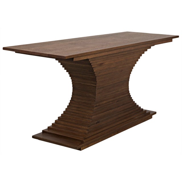 Not Yet Made - Made To Order Cambio Console in Dark Walnut For Sale - Image 5 of 10