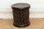 Brown Finely Carved Lattice Bamileke Stool For Sale - Image 8 of 9