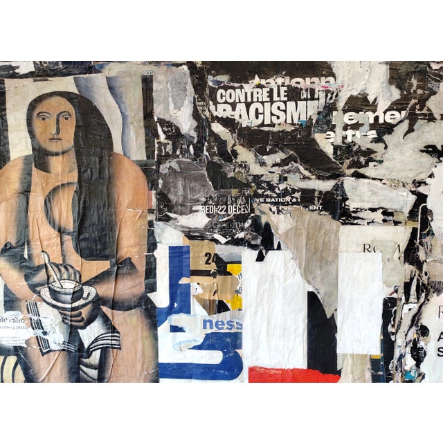 Early 21st Century Laurent Durrey, Fernand's Woman, 2000s, Collage For Sale - Image 5 of 7