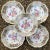 Traditional Early 20th Century Schuman Dresden Reticulated Dinner Plates With Colorful Floral Motif and Gold Trim, Set of Five For Sale - Image 3 of 9