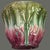 Vintage Majolica Jardinière Planter High-Relief Art Nouveau Floral Marked Numbered For Sale - Image 6 of 8