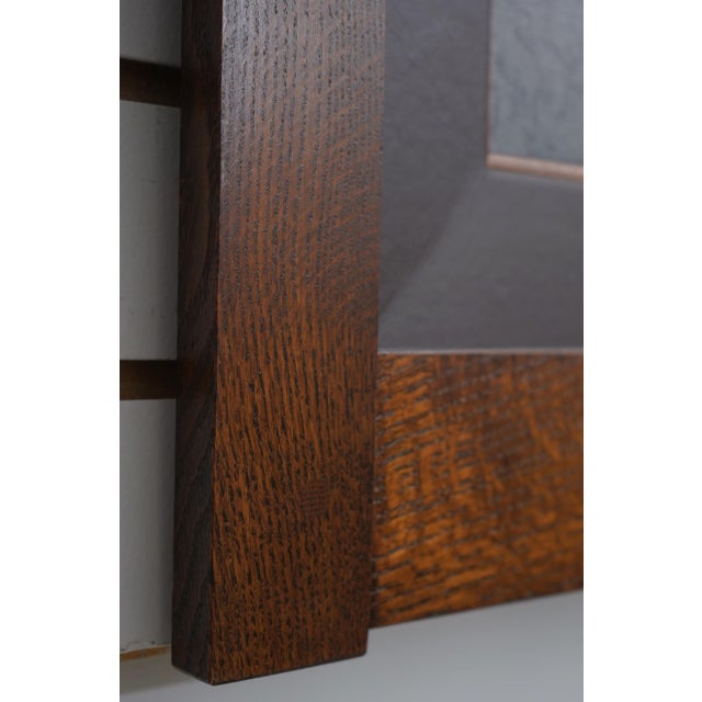 Set of 3 Mission Oak Framed Arts & Crafts Prints For Sale In Philadelphia - Image 6 of 12
