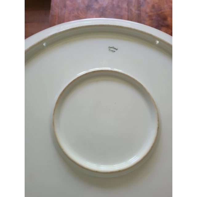 Antique Hand Painted Porcelain Plate For Sale In Austin - Image 6 of 7