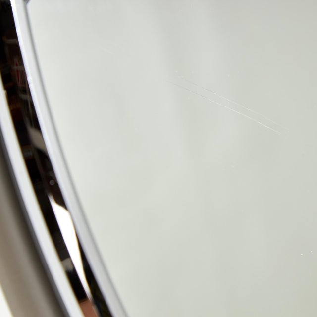 Metal Framed Mirror, 1980s For Sale - Image 13 of 14