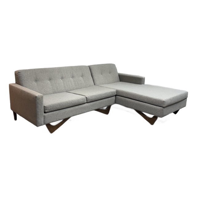 Sofa Creations Brooklyn Upholstered Sectional Sofa For Sale