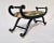 Late 20th Century English Regency Curule Form Bench Fox Hunting Theme For Sale - Image 10 of 13
