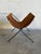 This sophisticated magazine holder combines rich brown suede with a sleek black metal frame. Its minimalist folding...