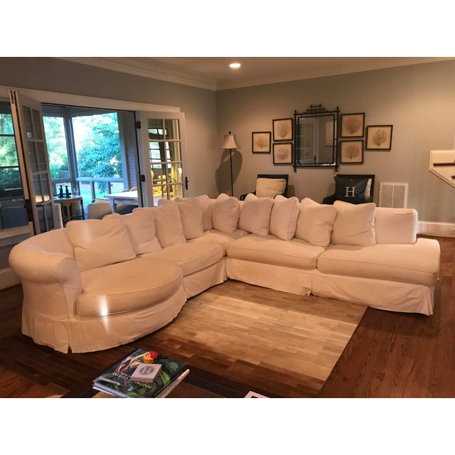 Shabby Chic Bloomsbury Sectional Chairish