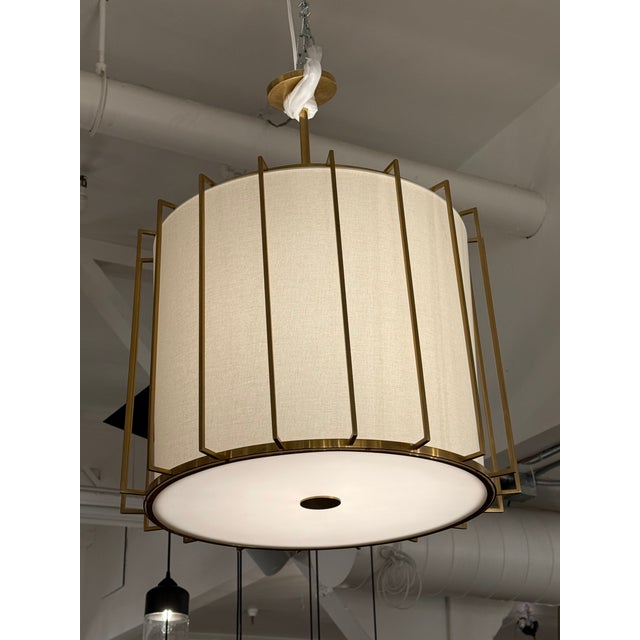 Barbara Barry for Visual Comfort & Co. Carousel Drum Lantern Pendant For Sale - Image 14 of 15