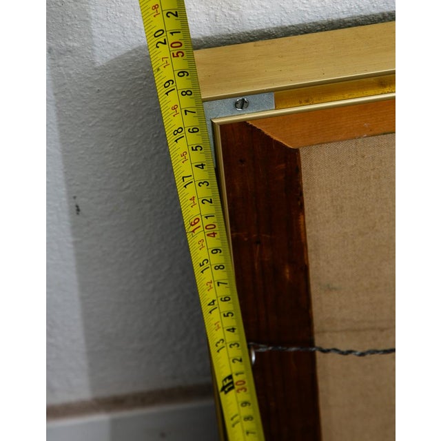 Mid Century Modern Oil Painting George Constant Abstract Art Original Signed '75 For Sale - Image 12 of 12