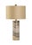 Chelsea House Inc Chelsea House Gray Marble Column Lamp For Sale - Image 4 of 4