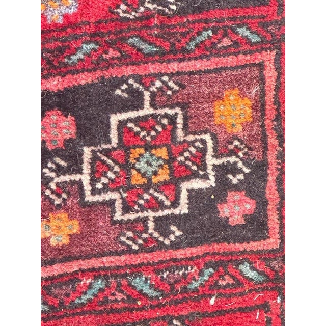 Mid-Century Turkmen Baluch Rug, 1950s For Sale - Image 15 of 18
