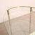 Vintage Italian Brass and Glass Console Table, 1970s For Sale - Image 15 of 18