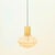 Mid-Century Modern Mid-Century Amber Bubble Glass Pendant Light by Helena Tynell for Limburg, Germany, 1960s For Sale - Image 3 of 11