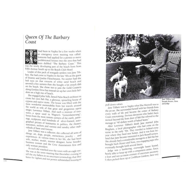 "Peacocks Were Roasted and Mullet Was Fried Toothsome Tales of Naples, Florida" 1993 Reynolds, Doris For Sale In New York - Image 6 of 10