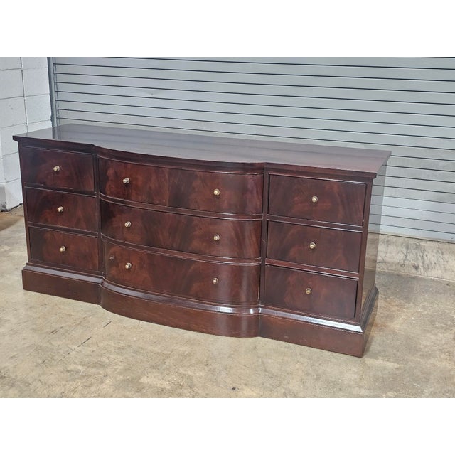 Early 21st Century Barbara Barry for Baker Mahogany Dresser For Sale - Image 5 of 12