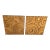Large Pair of Vintage Sculptural Boho Organic Modern Natural Fiber Wall Art Panels For Sale