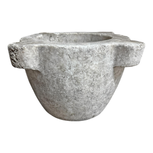 19th Century French Marble Mortar