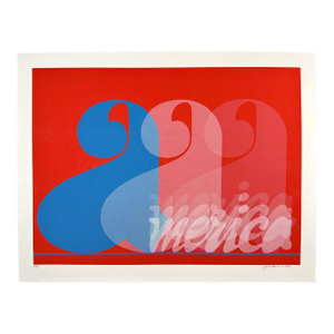 1970s Brusca America Hand Signed Numbered Silkscreen