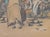 Original Late 19th Century Art Hl Hildabrant Tangiers Drawing Framed For Sale - Image 16 of 17