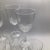 French Hexagon Stemmed Crystal Water Goblets-Set of 8 For Sale - Image 9 of 13