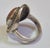 Metal Vintage Agate Sterling Ring With Rope Detail (Size 8.75) For Sale - Image 7 of 11