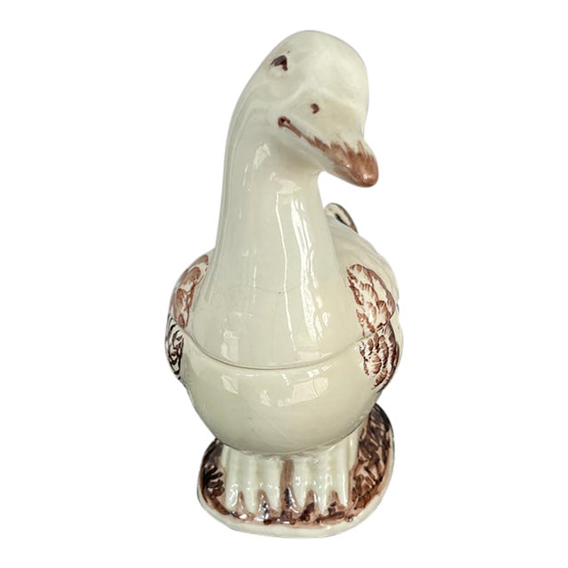 Small Vintage Italian Duck Tureen For Sale
