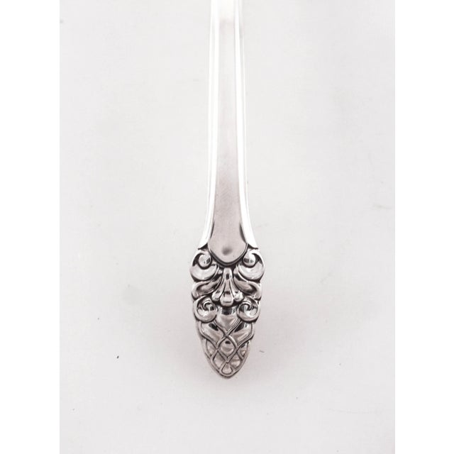 Mid-Century Modern Sterling Gravy Ladle For Sale - Image 3 of 6