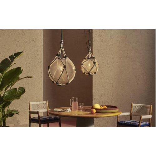 Metal Bollicosa Nautilus Outdoor Lamp in Glass and Metal from Cassina For Sale - Image 7 of 9
