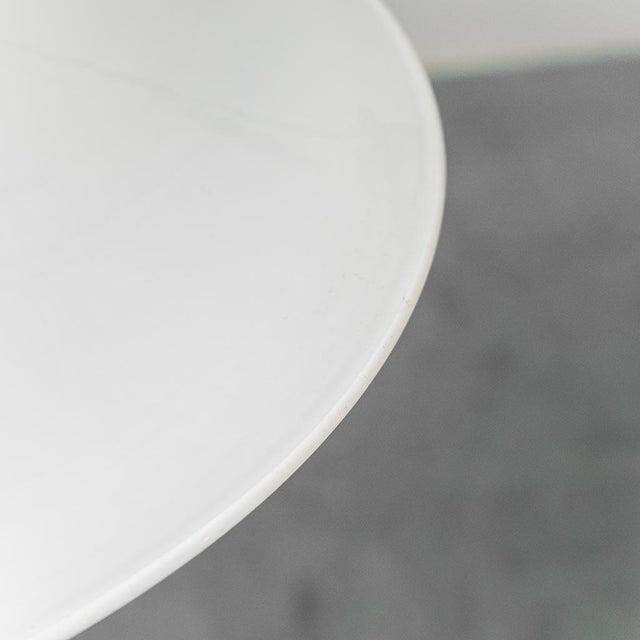 Glass Vintage White Glass Pendant Light, 1970s For Sale - Image 7 of 10