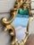 Gold Italian Rococo Style Giltwood Wall Mirror For Sale - Image 8 of 10