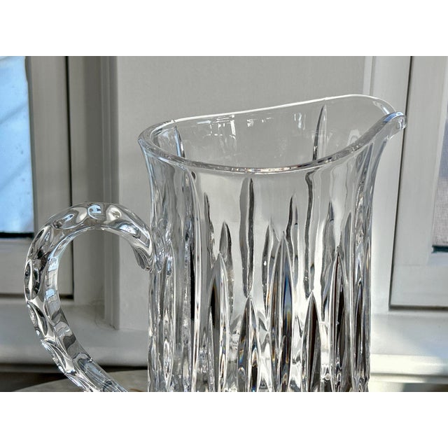 Crystal Cut Pitcher For Sale - Image 9 of 11