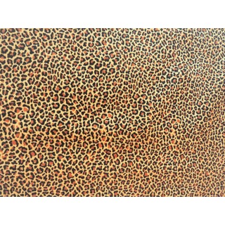 Thibaut "Cat's Meow" Cotton Designer Leopard Fabric- By the Yard For Sale