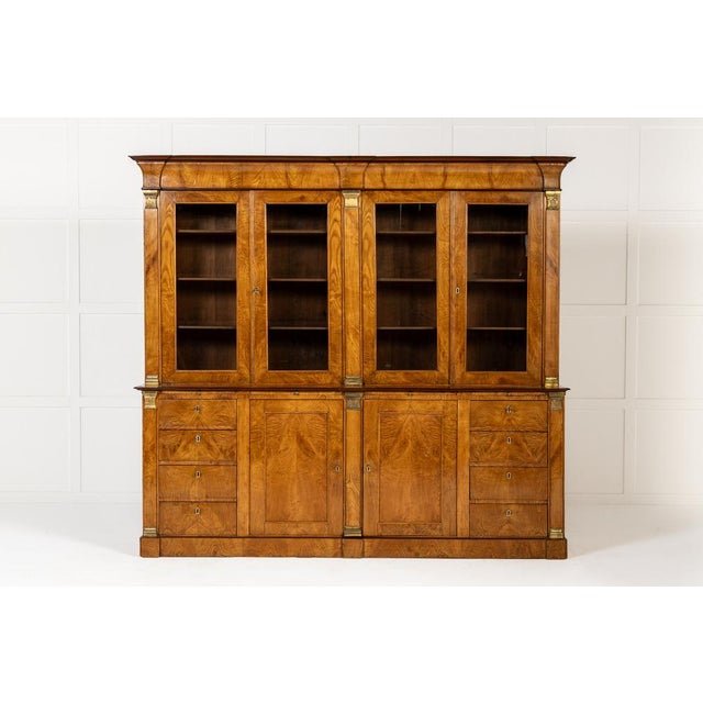 French Ash Bookcase, 19th Century For Sale - Image 11 of 11