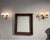 1970s Wall Sconce in Gilded Metal and Opaline Glass, 1970 For Sale - Image 5 of 7