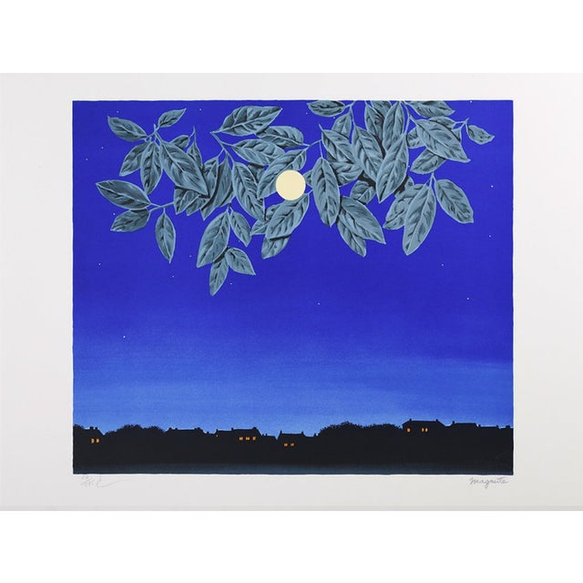 After René Magritte, The Blank Page, Lithograph For Sale