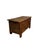 Antique oak chest dating back to the 19th century, featuring a solid structure and a richly articulated front with...