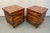 Metal Late 20th Century Pair of Rustic Wood and Metal Storage Trunks W/ Lift-Top Lids For Sale - Image 7 of 15