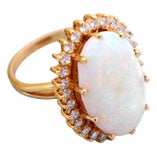 Gold Ring with Double Band For Sale
