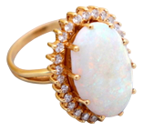 Gold Ring with Double Band