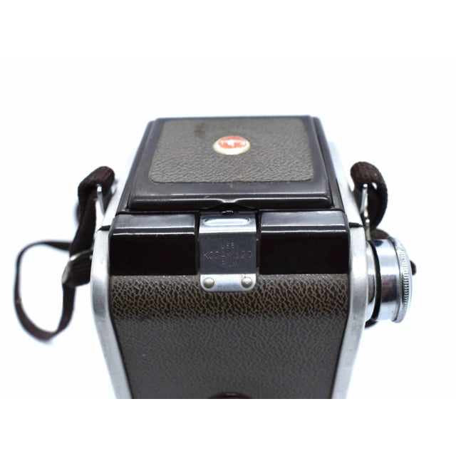 Brown Mid 20th Century Kodak Duaflex IV Kodet Lens Camera For Sale - Image 8 of 8