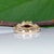 Purple 1.78Ct Purple Garnet Ring With Tsavorite Garnet Accents in Solid 14k Gold, Size 6.75 For Sale - Image 8 of 9