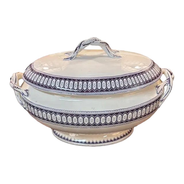 Antique French Soup Tureen For Sale
