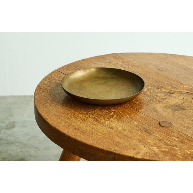 Polotti Arreda Centerpiece or Bowl in Solid Bronze, Italy, Mid 20th Century. Beautiful and very nicely patinated modernist...