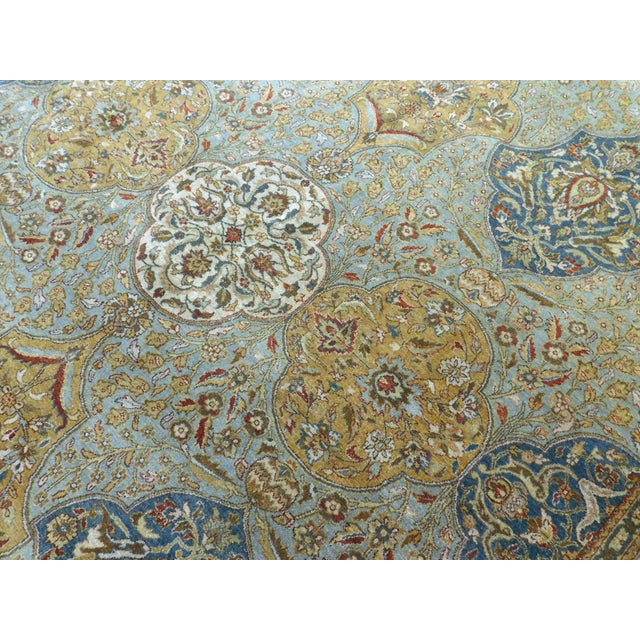 Hand Knotted Indian Rug - 8'x 10'6" For Sale - Image 14 of 18