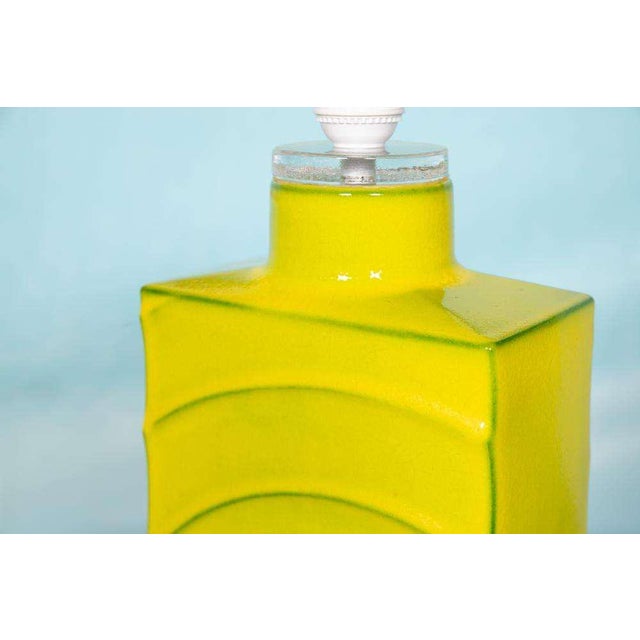 Green Space Age Zykon Table Lamp by Carl Zilloni for Streuler, 1970s For Sale - Image 8 of 18