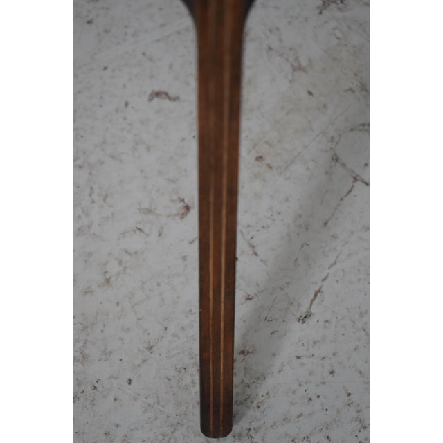 Brown Adams Style Inlaid Mahogany Planter W. Copper Bucket For Sale - Image 8 of 14