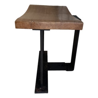 Vintage Stool by Pierre Chareau for Ecart International, 1990 For Sale
